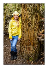 Anglesey Abbey 03  Jess in the Woods