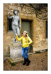 Anglesey Abbey 11  Statue and Model