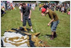 Royston Kite Festival 03  Putting the Kite away
