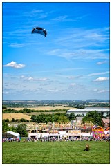 Royston Kite Festival 06  Controlling a large Kite