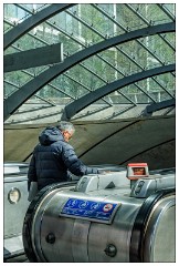 London Docklands 06  Canary Wharf Tube Station