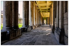 London Docklands 10  Entrance to the Royal Navel College Painted Hall