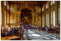 London Docklands 11  The Royal Navel College Painted Hall