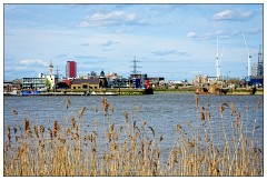 London Docklands 29  Trinity Bouy Wharf from the O2