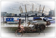 London Docklands 46  Sculpture at Trinity Bouy Wharf