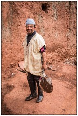 Imlil Valley, Atlas Mountains 14  The road worker