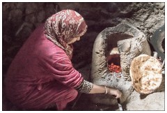 Imlil Valley, Atlas Mountains 21  Archdirte village bread making