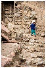 Imlil Valley, Atlas Mountains 23  The main street Archdirte village