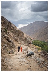 Imlil Valley, Atlas Mountains 38  Walking back to Imlil