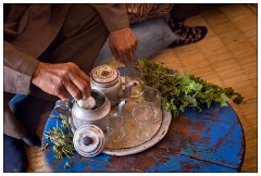 Imlil Valley to Marrakech 08  Making tea