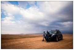 Imlil Valley to Marrakech 21  Agave Desert our guide and driver
