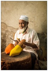 Marrakech 07  Working on a shoe
