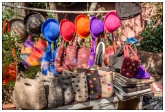 Marrakech 13  The dyers market in the souks