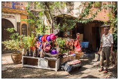 Marrakech 14  The dyers market in the souks