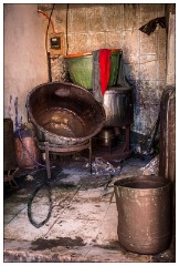 Marrakech 17  The dyers market in the souks