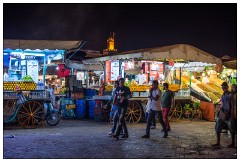 Marrakech 74  Djema el Fna Square at night