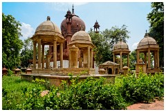 Agra 20  The Red Taj Mahal,  Roman Catholic Cemetery