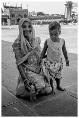 Delhi 32  People at the Jama Masjid