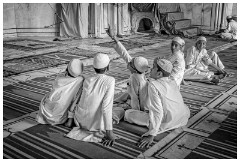 Delhi 34  In the main part of the Jama Masjid