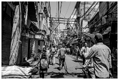 Delhi 37  The hectic trafic and wiring of Old Delhi