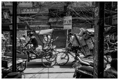 Delhi 41  The hectic trafic and wiring of Old Delhi