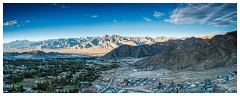 33 Leh and its Valley  View from the Shanti Stupa