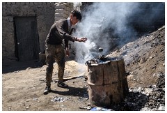 36 Leh and its Valley  Burning the Rubbish