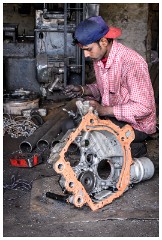 44 Leh and its Valley  People working Self Employed in Small Engineering Worksshops