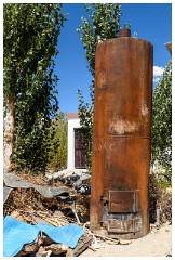 48 Leh and its Valley  An Old Rusty Boiler