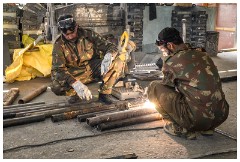 52 Leh and its Valley  Watching them Work