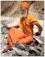 06 Leh to Tso Morini Lake and Back  The Man along the Pangong Lake Road