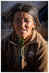 25 Leh to Tso Morini Lake and Back  Family Group Around a Group of Tents