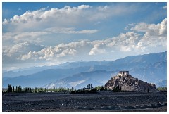 53 Leh to Tso Morini Lake and Back  Spituk Monastery from the banks of the River Indus, not far from Leh