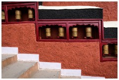 17 Thiksey and Likir Monasteries  Thiksey Monastery - Prayer Bells