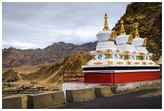 18 Thiksey and Likir Monasteries  Thiksey Monastery - View From the Monastery