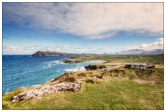 The Dingle Peninsula 06  Panorama view of the Three Sisters.