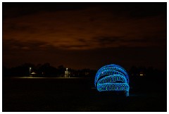 Foxton at Night by Torch Light and Fire 01