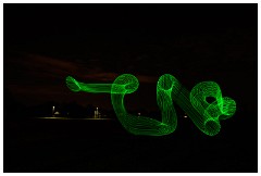 Foxton at Night by Torch Light and Fire 07