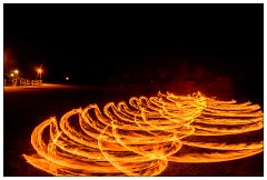 Foxton at Night by Torch Light and Fire 11