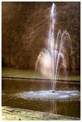 Shortgrove Estate 02  The fountain in infrared