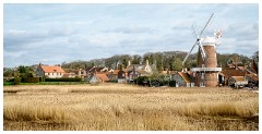 14 Blakeney and Cley  Cley Windmill and Reed Beds