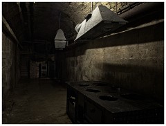 Guernsey 131  German Military Underground Hospital - The Kitchen