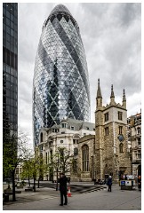 30 London in April  The Gherkin in the City