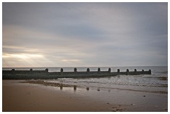 34 Norfolk June  The Breakwater at Cromer