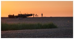 59 Norfolk June  Sunset at Cley-next-the-Sea