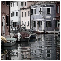 46 Burano  Reflections in Burano
