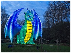 Waddesden Manor 13  Christmas lighting the Theme this year Animals