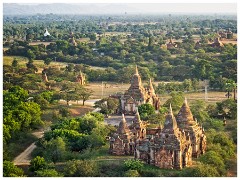 Bagan 27  The Dhamayazeka Zedi providing panoramic views of the temple studded plains of Bagan.