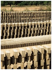 Bagan 42  Stacks of Bricks