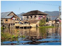 Inle Lake 17  Typical Homes along the Tributaries